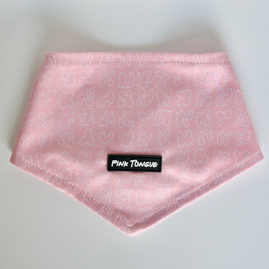 Classic Pink Dog Bandana