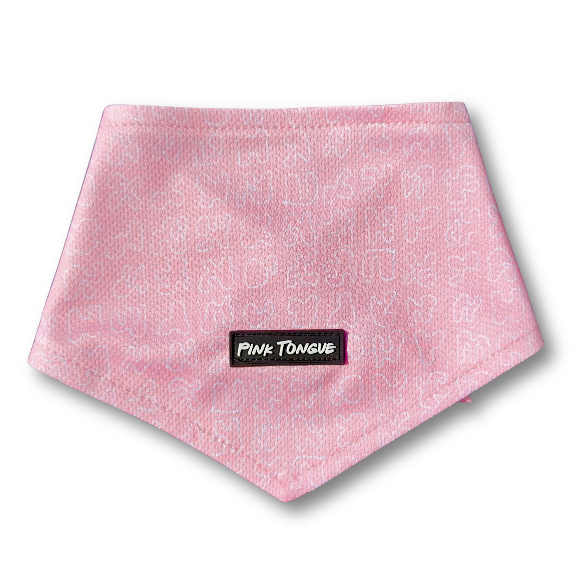 Pink Dog Bandana | Pink Tongue